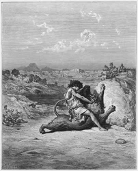Sansone uccide un leone